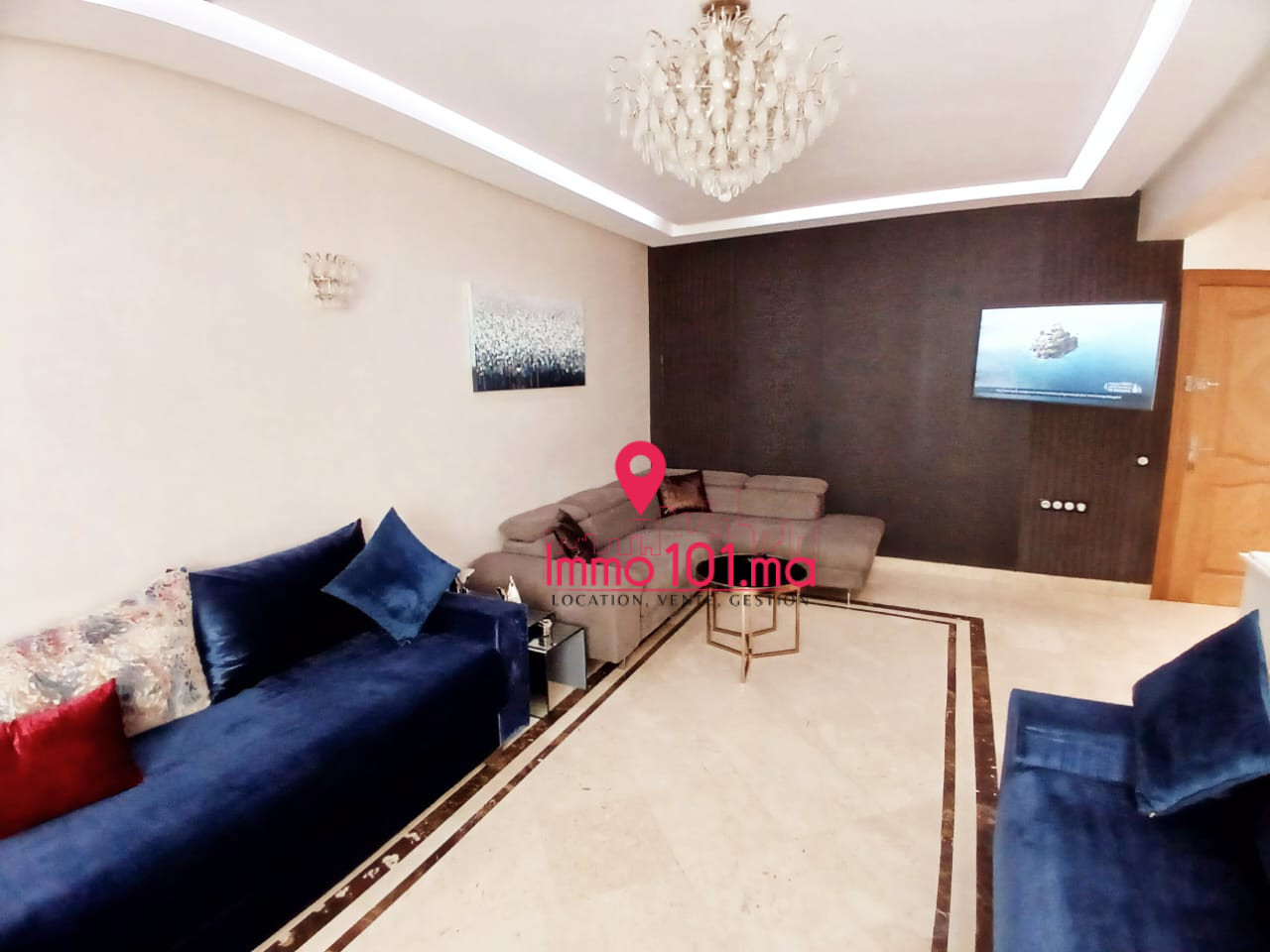 Location appartement meublé à Hay Riad AYLAM2455